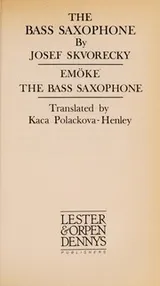 Cover of Bassaxofon