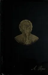 Cover of The poetical works of Alexander Pope, esq