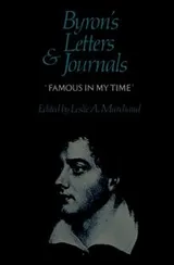 Cover of Byron's letters and journals