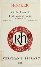 Cover of Ecclesiastical polity