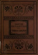 Cover of Sartor resartus