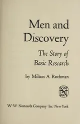 Cover of Men and discovery