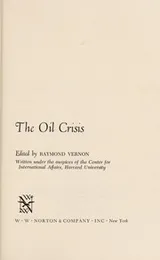 Cover of The Oil crisis