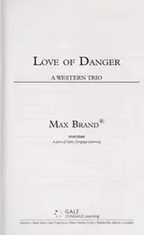 Cover of Love of danger