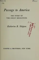 Cover of Passage to America