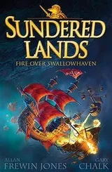 Cover of Fire Over Swallowhaven (Sundered Lands #3)