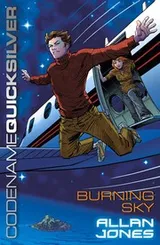 Cover of Burning Sky (Codename Quicksilver #3)