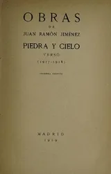 Cover of Piedra y cielo