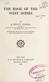 Cover of The book of the West Indies
