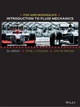 Cover of Fox and McDonald's introduction to fluid mechanics