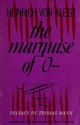 Cover of The Marquise of O--