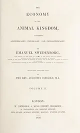 Cover of The economy of the animal kingdom