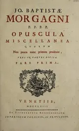 Cover of Opuscula miscellanea quorum non pauca nunc primum prodeunt. Tres in partes divisa ...