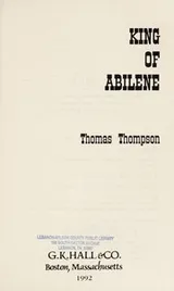 Cover of King of Abilene