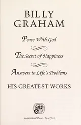 Cover of Peace with God - The secret of happiness - Answers to life's problems