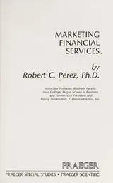 Cover of Marketing financial services