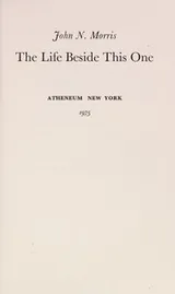 Cover of The life beside this one