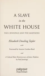 Cover of A slave in the White House