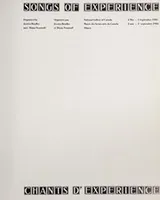 Cover of Songs of experience