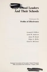 Cover of High school leaders and their schools