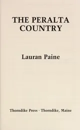 Cover of The Peralta country