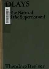 Cover of Plays of the natural and the supernatural