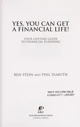 Cover of Yes, you can get a financial life!