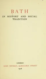 Cover of Bath
