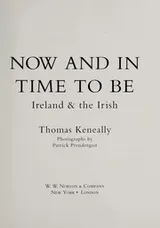 Cover of Now and in time to be