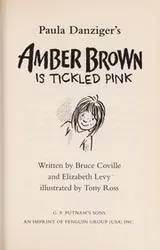 Cover of Amber Brown is tickled pink