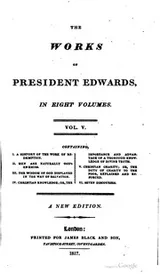 Cover of The works of President Edwards