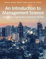 Cover of AN INTRODUCTION TO MANAGEMENT SCIENCE