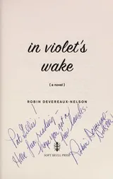 Cover of In Violet's wake