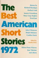Cover of The Best American Short Stories 1972