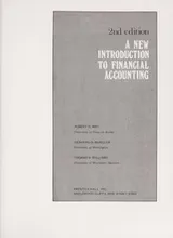 Cover of A new introduction to financial accounting