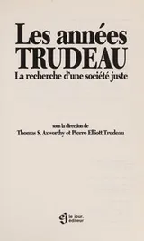 Cover of Les Annees Trudeau