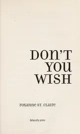 Cover of Don't You Wish