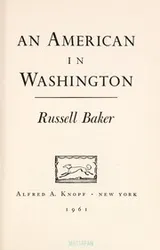Cover of An American in Washington