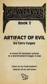 Cover of Artifact of evil