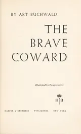 Cover of The brave coward