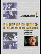 Cover of Script of 'On a Note of Triumph'