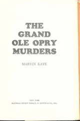 Cover of The Grand Ole Opry murders