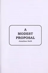 Cover of A Modest Proposal