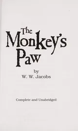 Cover of The monkey's paw