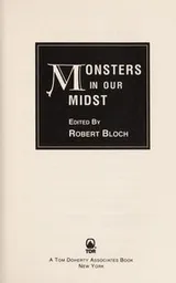Cover of Monsters in our midst