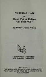 Cover of Natural law, or, Don't put a rubber on your willy
