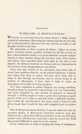 Cover of " O dreams, O destinations"