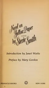 Cover of Novel on yellow paper