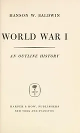 Cover of World War I