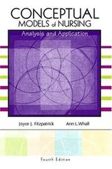 Cover of Conceptual models of nursing